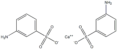 Bis(3-aminobenzenesulfonic acid)calcium salt 结构式