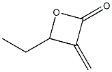 4-Ethyl-3-methyleneoxetan-2-one 结构式