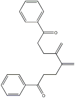 4,5-Dimethylene-1,8-diphenyloctane-1,8-dione 结构式