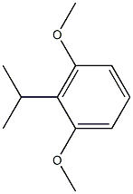 1,3-Dimethoxy-2-isopropylbenzene 结构式