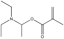 Methacrylic acid 1-(diethylamino)ethyl ester 结构式