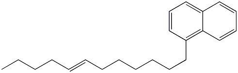 1-(7-Dodecenyl)naphthalene 结构式