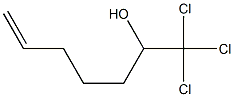 1-Trichloromethyl-5-hexen-1-ol 结构式