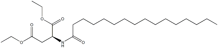 N-Palmitoylaspartic acid diethyl ester 结构式