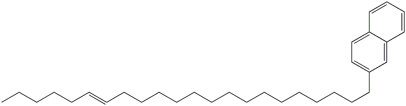 2-(16-Docosenyl)naphthalene 结构式