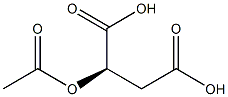 [R,(+)]-2-(Acetyloxy)succinic acid 结构式