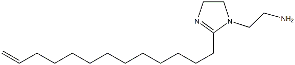 1-(2-Aminoethyl)-2-(12-tridecenyl)-2-imidazoline 结构式