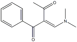 1-Phenyl-2-[(dimethylamino)methylene]butane-1,3-dione 结构式