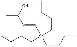 (E)-4-(Tributylstannyl)-3-butene-2-ol 结构式