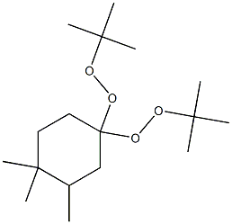 3,4,4-Trimethyl-1,1-bis(tert-butylperoxy)cyclohexane 结构式