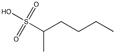 Hexane-2-sulfonic acid 结构式