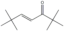 (E)-2,2,6,6-Tetramethyl-4-hepten-3-one 结构式