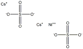 Cesium nickel sulfate 结构式