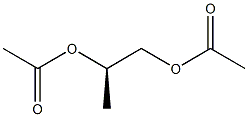 [R,(+)]-1,2-Propanediol diacetate 结构式