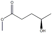 (R)-4-Hydroxypentanoic acid methyl ester 结构式