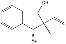 (1R,2R)-1-Phenyl-2-methyl-2-vinyl-1,3-propanediol 结构式