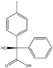 [R,(+)]-Phenyl(p-methylphenyl)glycolic acid 结构式