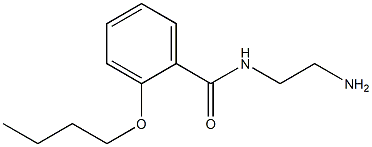 N-(2-Aminoethyl)-2-butoxybenzamide 结构式