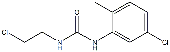 1-(2-Chloroethyl)-3-(5-chloro-2-methylphenyl)urea 结构式