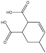 5-Methyl-3-cyclohexene-1,2-dicarboxylic acid 结构式