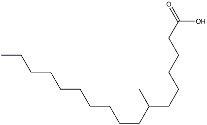 7-Methylheptadecanoic acid 结构式