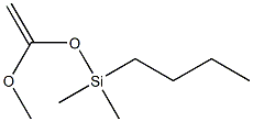 1-Methoxy-1-(butyldimethylsilyloxy)ethene 结构式