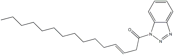 1-(3-Pentadecenoyl)-1H-benzotriazole 结构式