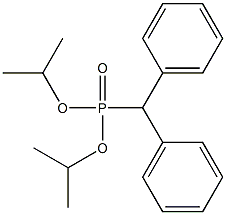 Diphenylmethylphosphonic acid diisopropyl ester 结构式