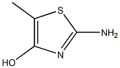 2-Amino-5-methylthiazol-4-ol 结构式