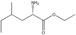 (2S)-2-Amino-4-ethylvaleric acid ethyl ester 结构式