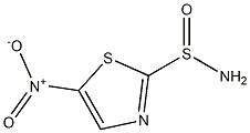 N-(5-Nitrothiazol-2-yl)sulfinylamine 结构式