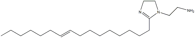 1-(2-Aminoethyl)-2-(9-hexadecenyl)-2-imidazoline 结构式