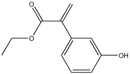 3-Hydroxyatropic acid ethyl ester 结构式