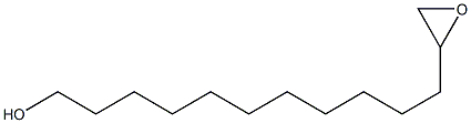 12,13-Epoxytridecan-1-ol 结构式