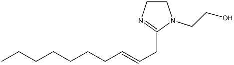 2-(2-Decenyl)-2-imidazoline-1-ethanol 结构式
