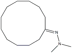 Cyclododecanone dimethyl hydrazone 结构式