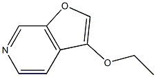 3-Ethoxyfuro[2,3-c]pyridine 结构式