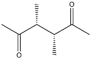(3R,4R)-3,4-Dimethylhexane-2,5-dione 结构式