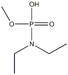 N,N-Diethylamidophosphoric acid hydrogen methyl ester 结构式