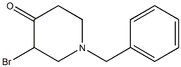 3-Bromo-1-benzylpiperidin-4-one 结构式