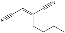 (E)-2-Butyl-2-butenedinitrile 结构式