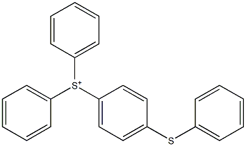 Diphenyl 4-(phenylthio)phenylsulfonium 结构式