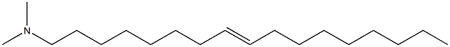 N,N-Dimethyl-8-heptadecen-1-amine 结构式