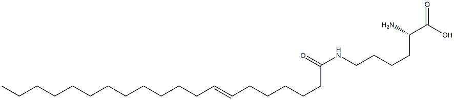 N6-(7-Icosenoyl)lysine 结构式