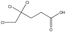 4,4,5-Trichlorovaleric acid 结构式