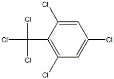 2,4,6-Trichloro-1-(trichloromethyl)benzene 结构式