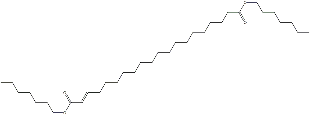 2-Icosenedioic acid diheptyl ester 结构式