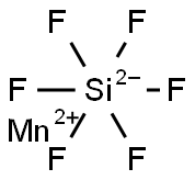 Manganese(II) hexafluorosilicate 结构式
