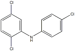 2,5-Dichlorophenyl 4-chlorophenylamine 结构式