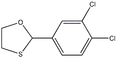 2-(3,4-Dichlorophenyl)-1,3-oxathiolane 结构式